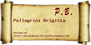 Pellegrini Brigitta névjegykártya